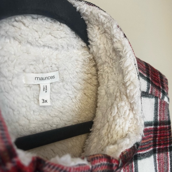 Sherpa Lined Winter Vest 3X Maurice's Cozy & Warm - Picture 3 of 8